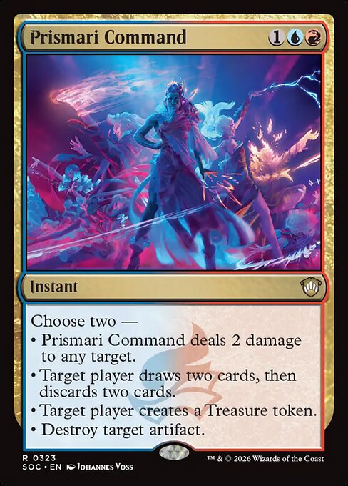 Prismari Command #323 from Secrets of Strixhaven Commander