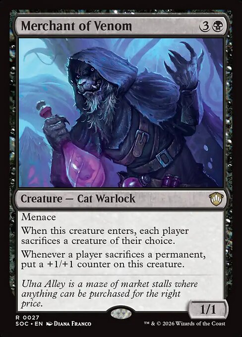 Merchant of Venom #27 from Secrets of Strixhaven Commander