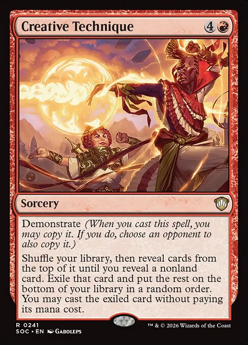 Creative Technique #241 from Secrets of Strixhaven Commander