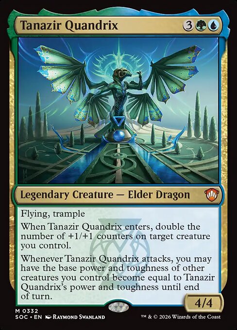 Tanazir Quandrix #332 from Secrets of Strixhaven Commander