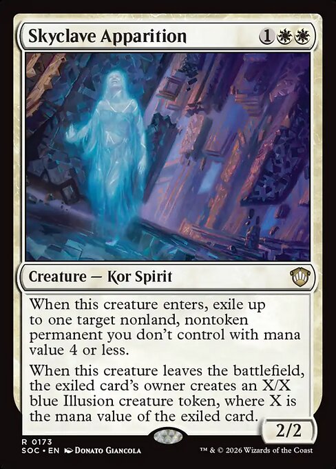 Skyclave Apparition #173 from Secrets of Strixhaven Commander