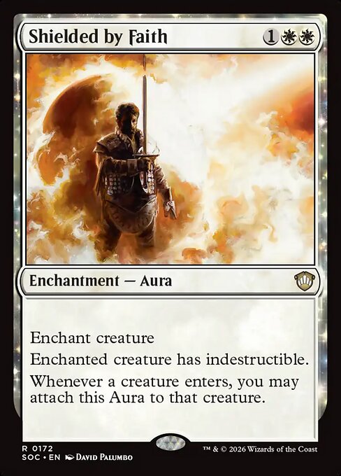 Shielded by Faith #172 from Secrets of Strixhaven Commander