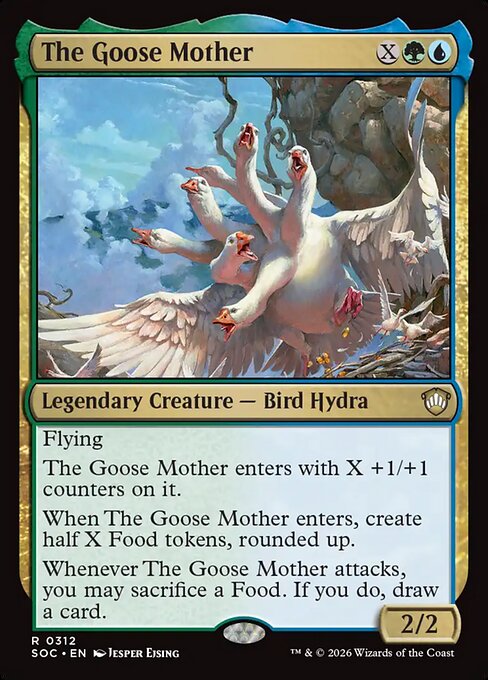 The Goose Mother #312 from Secrets of Strixhaven Commander