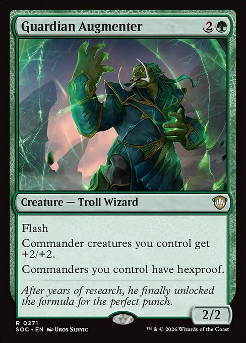 Guardian Augmenter #271 from Secrets of Strixhaven Commander