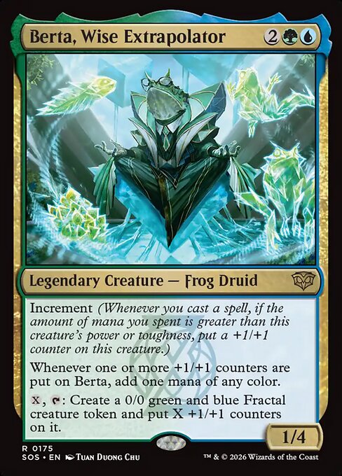 Berta, Wise Extrapolator #175 from Secrets of Strixhaven