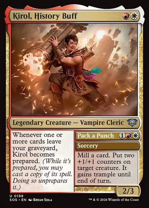Kirol, History Buff // Pack a Punch #198 from Secrets of Strixhaven