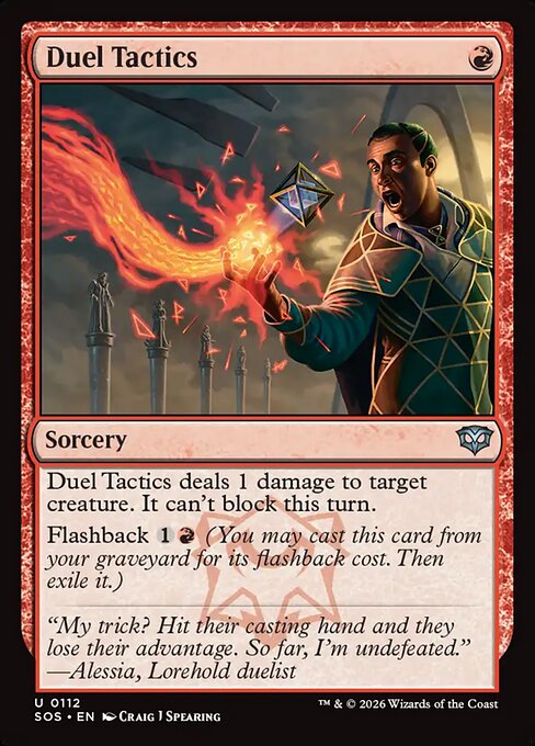 Duel Tactics #112 from Secrets of Strixhaven