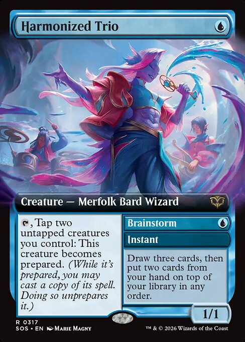 Harmonized Trio // Brainstorm #317 from Secrets of Strixhaven