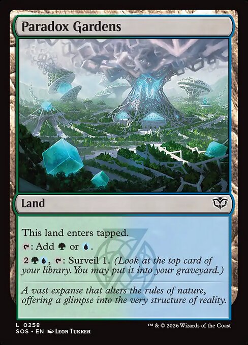 Paradox Gardens #258 from Secrets of Strixhaven