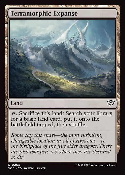 Terramorphic Expanse #265 from Secrets of Strixhaven