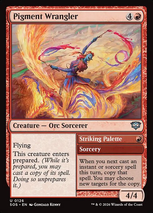 Pigment Wrangler // Striking Palette #126 from Secrets of Strixhaven