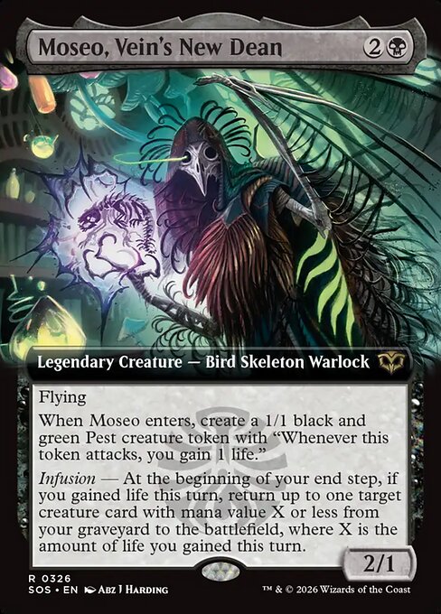 Moseo, Vein's New Dean #326 from Secrets of Strixhaven