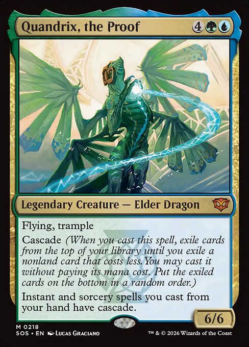 Quandrix, the Proof #218 from Secrets of Strixhaven