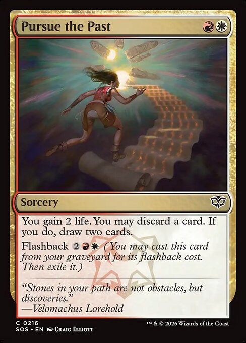 Pursue the Past #216 from Secrets of Strixhaven