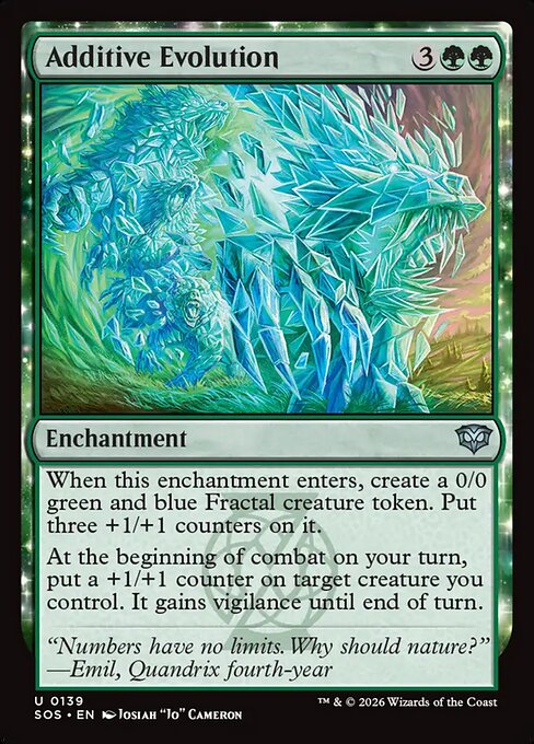 Additive Evolution #139 from Secrets of Strixhaven