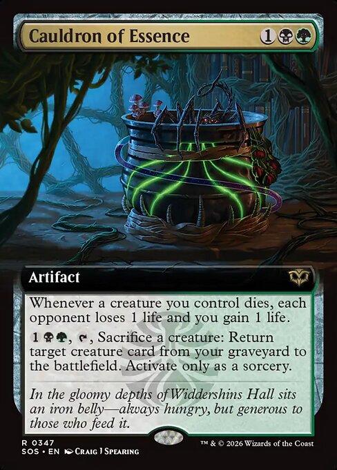 Cauldron of Essence #347 from Secrets of Strixhaven