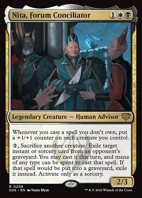 Nita, Forum Conciliator #206 from Secrets of Strixhaven