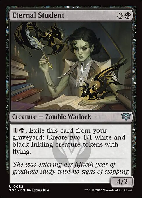 Eternal Student #82 from Secrets of Strixhaven