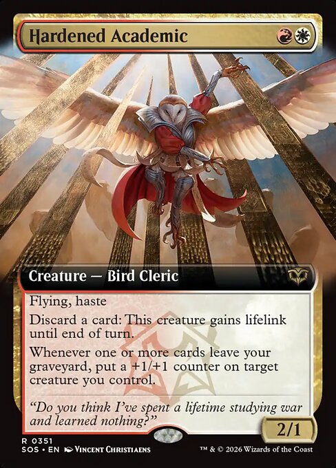 Hardened Academic #351 from Secrets of Strixhaven