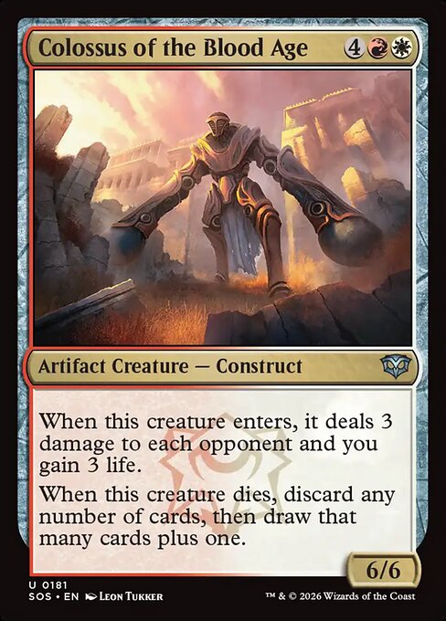 Colossus of the Blood Age #181 from Secrets of Strixhaven