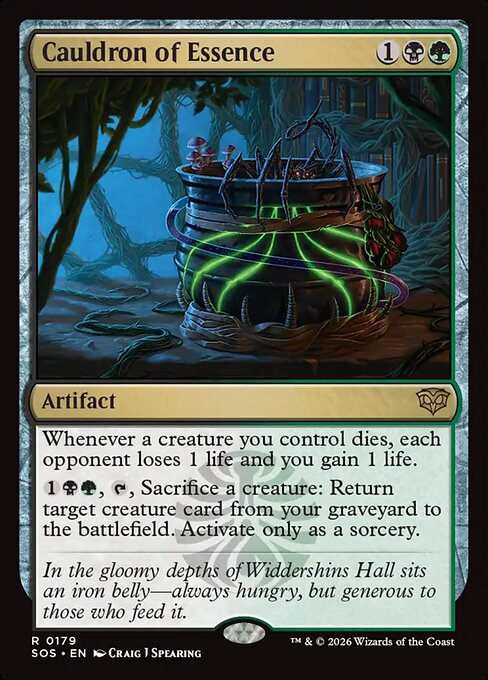 Cauldron of Essence #179 from Secrets of Strixhaven
