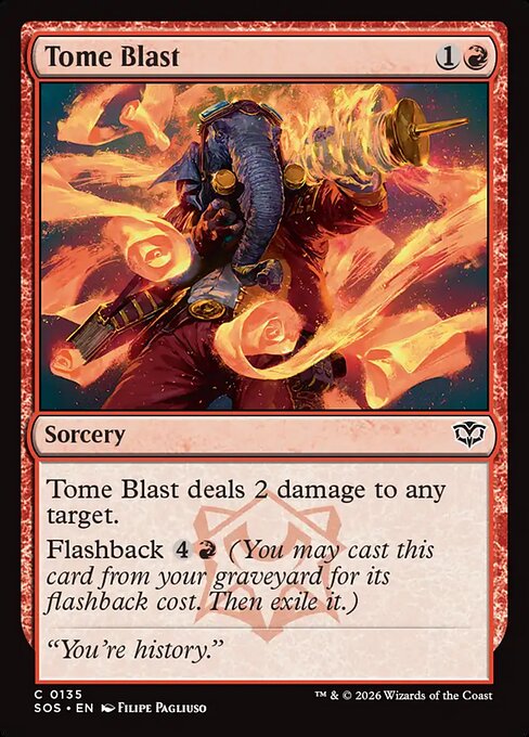Tome Blast #135 from Secrets of Strixhaven