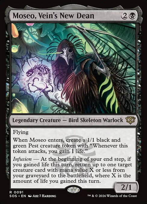 Moseo, Vein's New Dean #91 from Secrets of Strixhaven