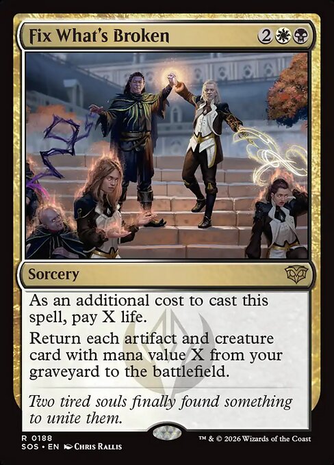 Fix What's Broken #188 from Secrets of Strixhaven