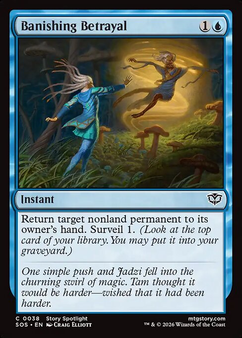 Banishing Betrayal #38 from Secrets of Strixhaven