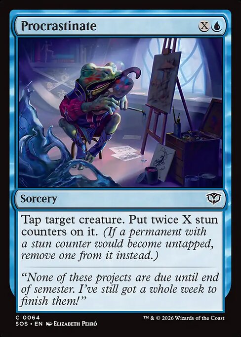 Procrastinate #64 from Secrets of Strixhaven