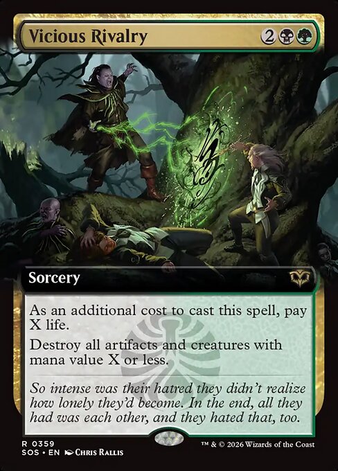 Vicious Rivalry #359 from Secrets of Strixhaven