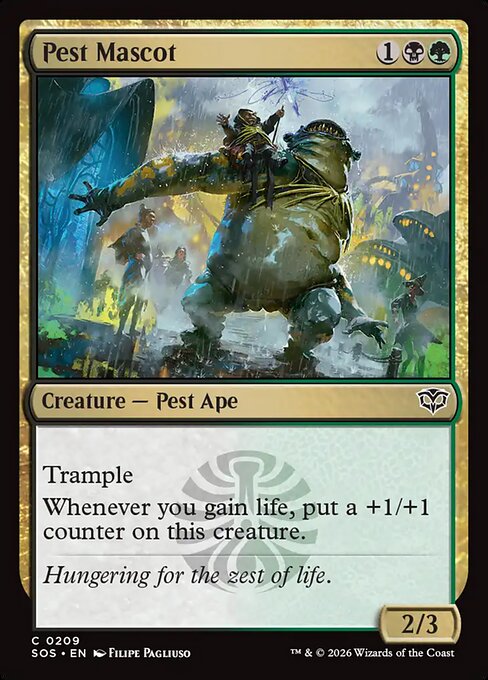 Pest Mascot #209 from Secrets of Strixhaven