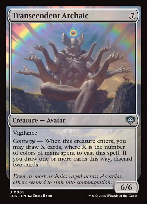 Transcendent Archaic #5 from Secrets of Strixhaven