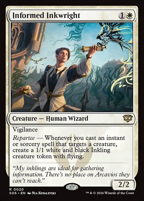 Informed Inkwright #20 from Secrets of Strixhaven