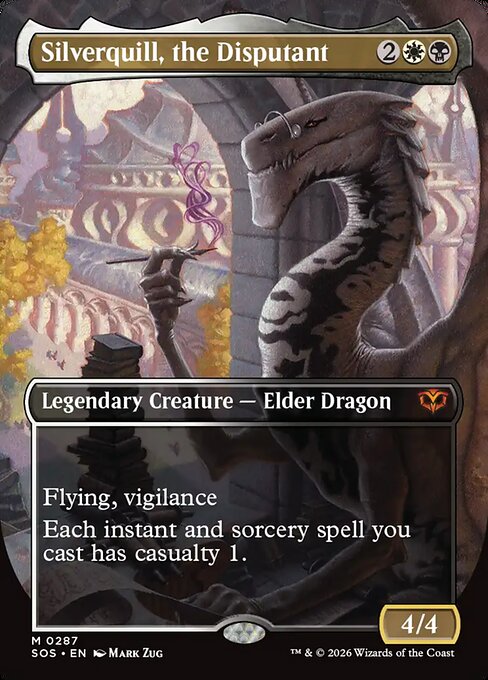 Silverquill, the Disputant #287 from Secrets of Strixhaven