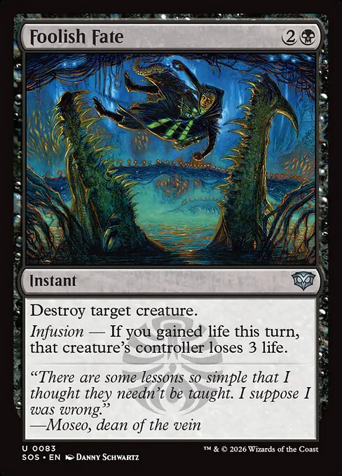 Foolish Fate #83 from Secrets of Strixhaven