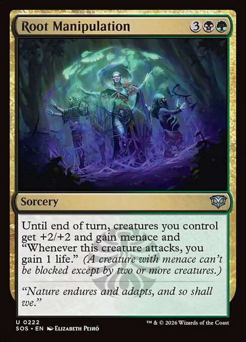 Root Manipulation #222 from Secrets of Strixhaven