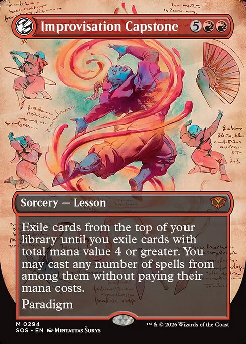 Improvisation Capstone #294 from Secrets of Strixhaven