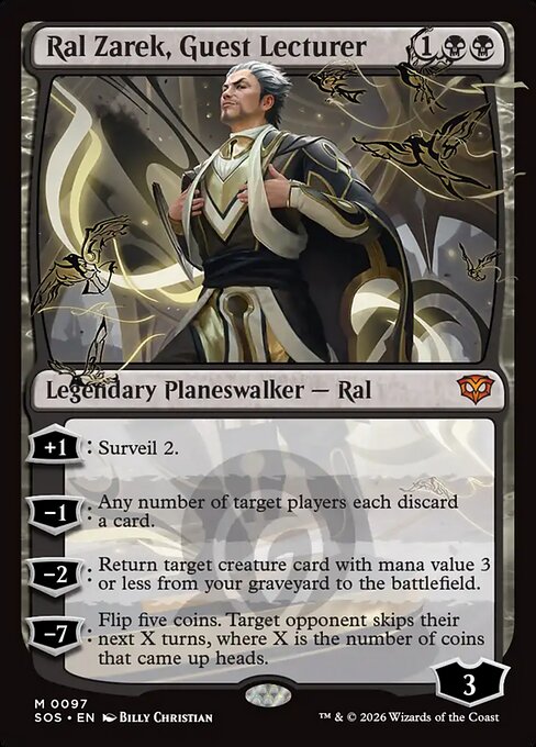 Ral Zarek, Guest Lecturer #97 from Secrets of Strixhaven