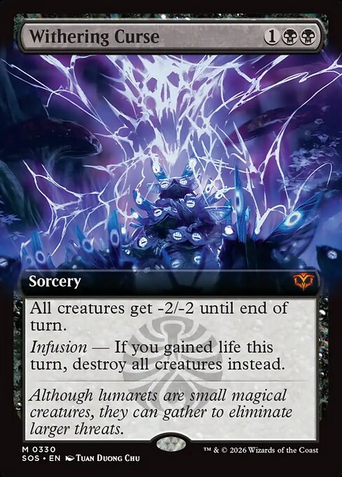 Withering Curse #330 from Secrets of Strixhaven