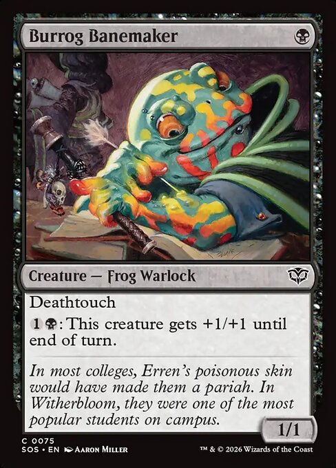 Burrog Banemaker #75 from Secrets of Strixhaven