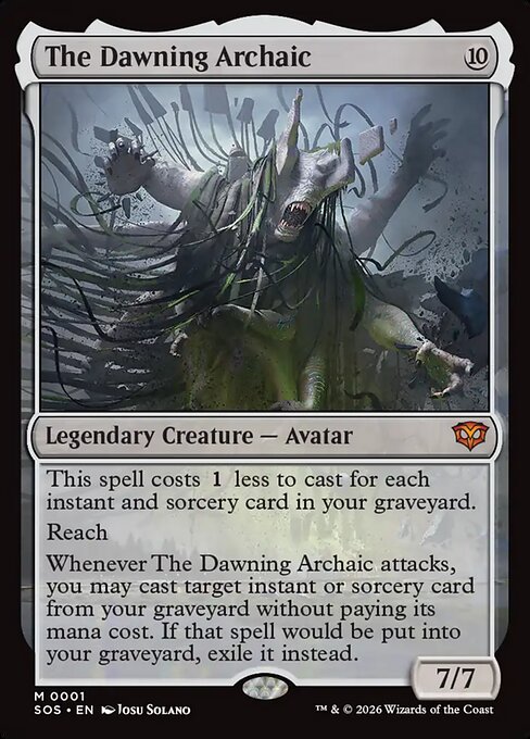 The Dawning Archaic #1 from Secrets of Strixhaven