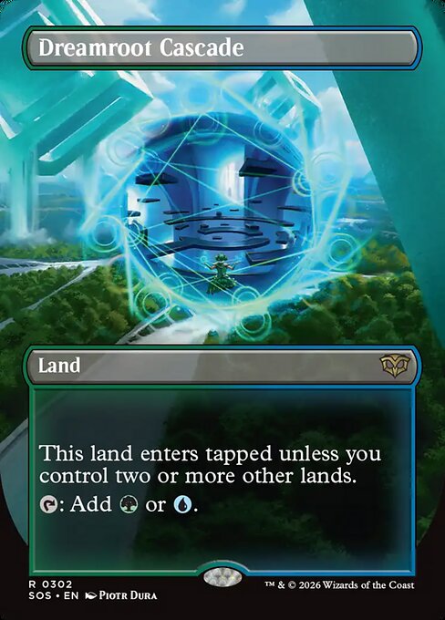 Dreamroot Cascade #302 from Secrets of Strixhaven