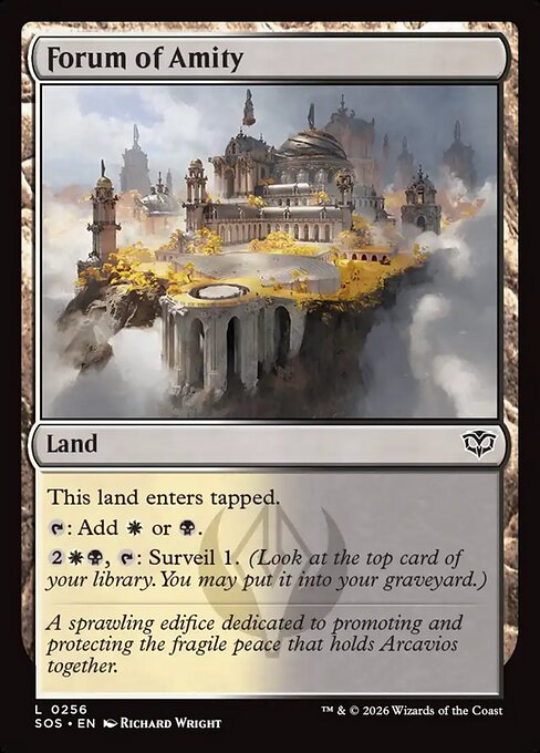 Forum of Amity #256 from Secrets of Strixhaven