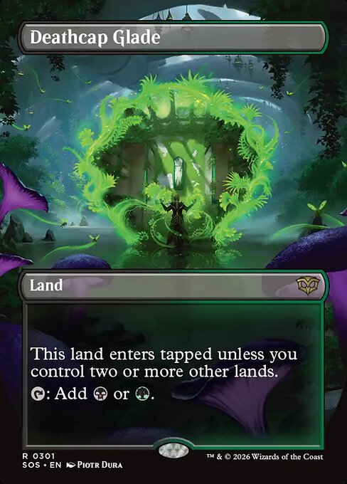 Deathcap Glade #301 from Secrets of Strixhaven