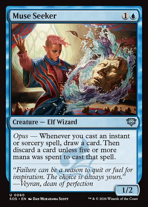 Muse Seeker #60 from Secrets of Strixhaven