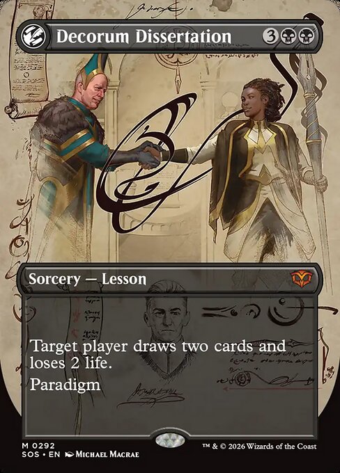 Decorum Dissertation #292 from Secrets of Strixhaven