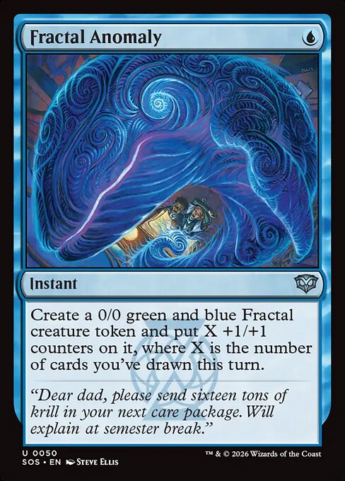 Fractal Anomaly #50 from Secrets of Strixhaven