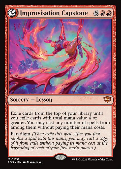 Improvisation Capstone #120 from Secrets of Strixhaven