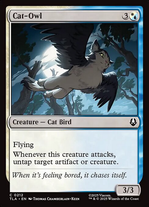 Cat-Owl #212 from Avatar: The Last Airbender